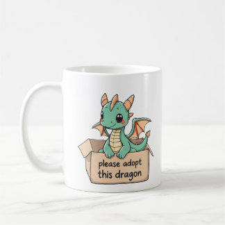 Bitte adoptier diesen Drachen Kaffeetasse