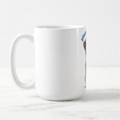 Bitte adoptiere mich – süße Illustration eines Ret Kaffeetasse (Links)