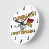 BITTE ALLGEMEINER KUNDE, ICH GEBE WANNA RUNDE WANDUHR (Winkel)