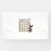 Bitte alte Hexe Halloween-Vektordesign_1 Banner (Horizontal)