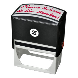 "Bitte an den Absender zurücksenden!" Stempel