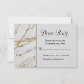 Bitte antworten Sie auf UAWG Classic White mit Gol (Vorderseite)