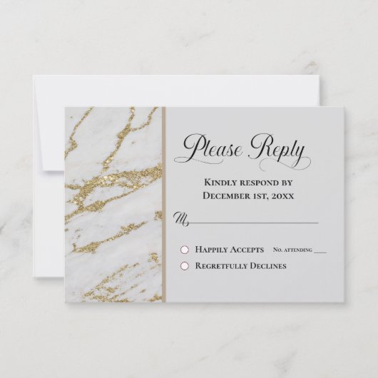 Bitte antworten Sie auf UAWG Classic White mit Gol (Vorderseite)