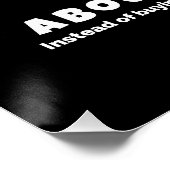 Bitte bedenken Sie über Fireworks Poster (Ecke)