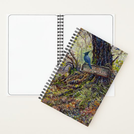 "Bitte Behalt auf Trails" Notizblock (Innen)