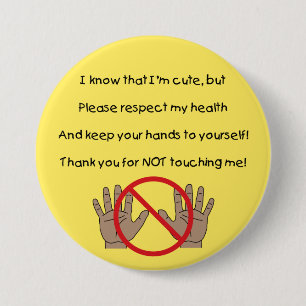 Bitte Behalt die Hände auf die Schaltfläche "Self  Button