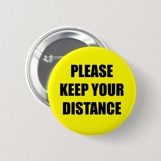 Bitte Behalt dir deine Distanzgelb Button (Vorne & Hinten)