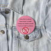 Bitte Behalt Hand in Selbstschaltfläche (PC) Button (Beispiel)