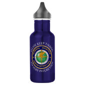 Bitte behalt mit FAA-Flasche Edelstahlflasche (Links)