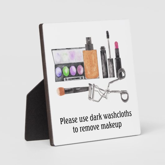 Bitte benutzen Sie dunkle Waschlappen STR Mietwohn Fotoplatte (Vorderseite)