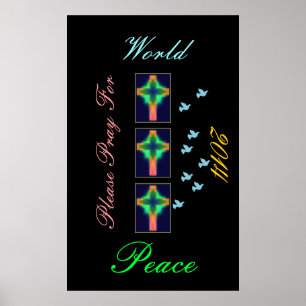 bitte beten für den Weltfrieden 2014 Poster