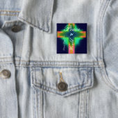 bitte beten für den Weltfrieden Button (Beispiel)