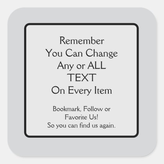 Bitte bewahren Sie einen Link-Quadrat-Aufkleber au Quadratischer Aufkleber (Vorderseite)