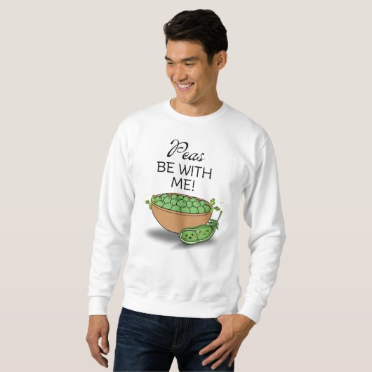 BITTE BIN MIT MIR! ROMANTISCHER ERNTEDANK SWEATSHIRT (Vorne ganz)