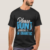 bitte-Dont-sugarcoat-diabetisches Shirt (Vorderseite)