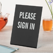 BITTE EINTRAGEN SOCKELSCHILD (In Situ)