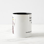 Bitte Endaufpassender Dr. Oz Zweifarbige Tasse (Mittel)