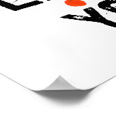 Bitte entfernen Sie Ihr Schuhkunstfotografie-Poste Poster (Ecke)