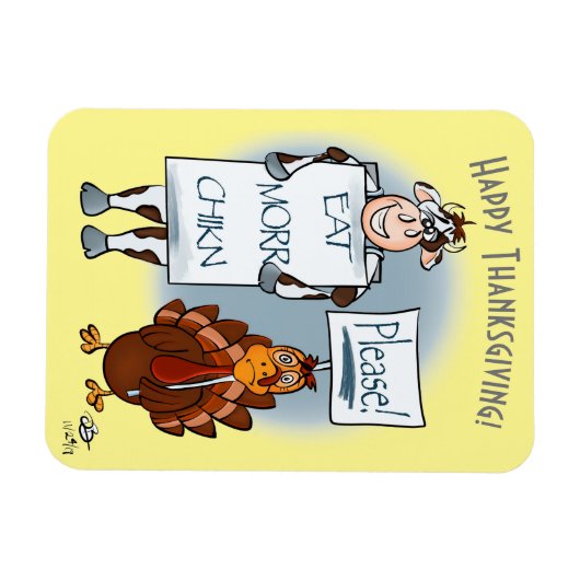 Bitte Erntedank Magnet (Horizontal)