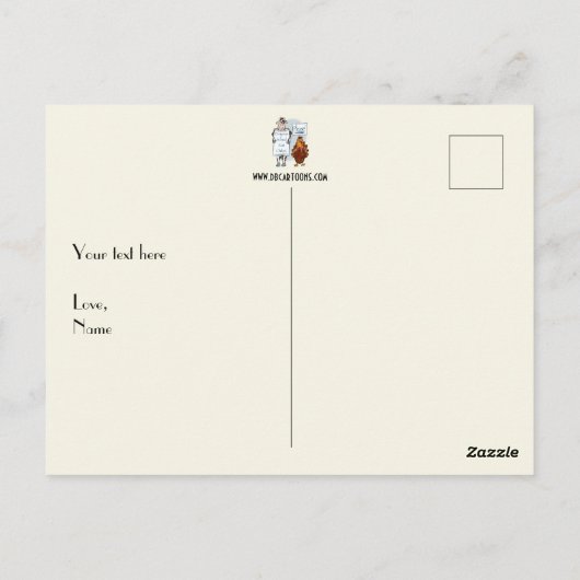 Bitte Erntedank Postkarte (Rückseite)