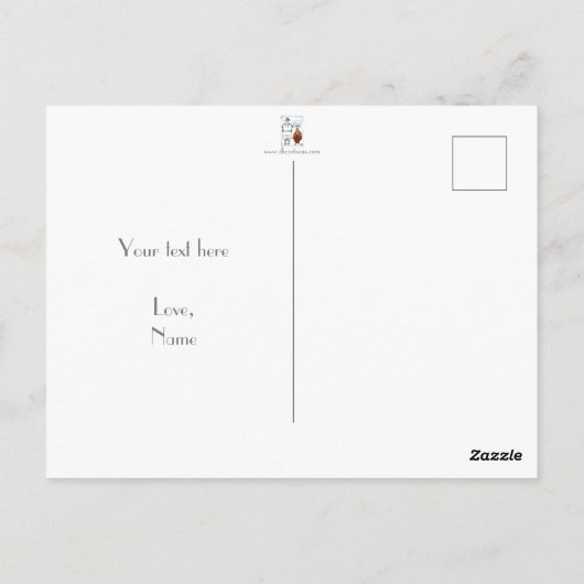 Bitte Erntedank Postkarte (Rückseite)