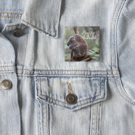 Bitte für Australien Button (Beispiel)