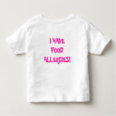 BITTE FÜTTERN SIE MICH NICHT… KLEINKIND T-SHIRT (Rückseite)