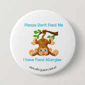 Bitte füttern Sie mir - Button (Vorderseite)