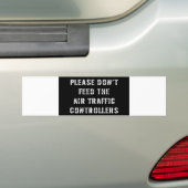 Bitte füttern Sie nicht die Fluglotsen Autoaufkleber (Auf Auto)