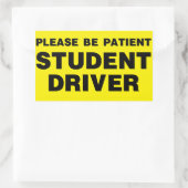 Bitte geben Sie den Aufkleber für den Schüler an. (Tasche)