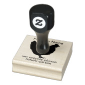 Bitte geben Sie den Bauer der Briefmarke des Karto Gummistempel (Stempel)