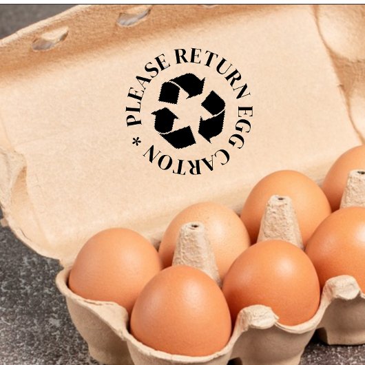 Bitte geben Sie die Briefmarke der Kartoneien mit Gummistempel