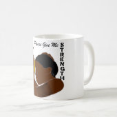 Bitte geben Sie mir Stärke Kaffeetasse (VorderseiteRechts)