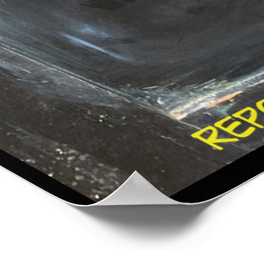 Bitte geben Sie nicht ein, wenn Sie Zeichen von... Poster (Ecke)