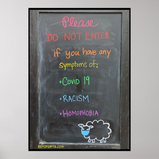 Bitte geben Sie nicht ein, wenn Sie Zeichen von... Poster (Vorne)