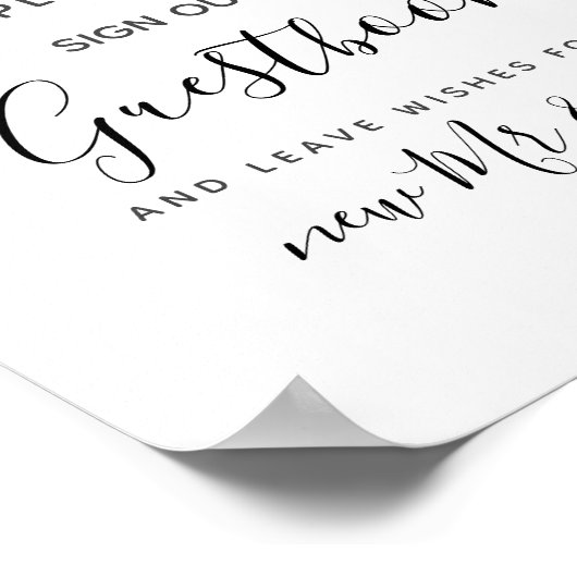 Bitte geben Sie unser Gästebuch an (Ecke)