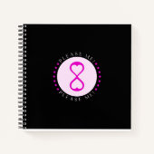 Bitte! Gedreht Notebook Notizblock (Vorderseite)