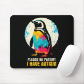 Bitte geduldig sein, ich habe Autismus - Autismus Mousepad (Mit Mouse)