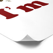 Bitte geh weg, ich lese Poster (Ecke)