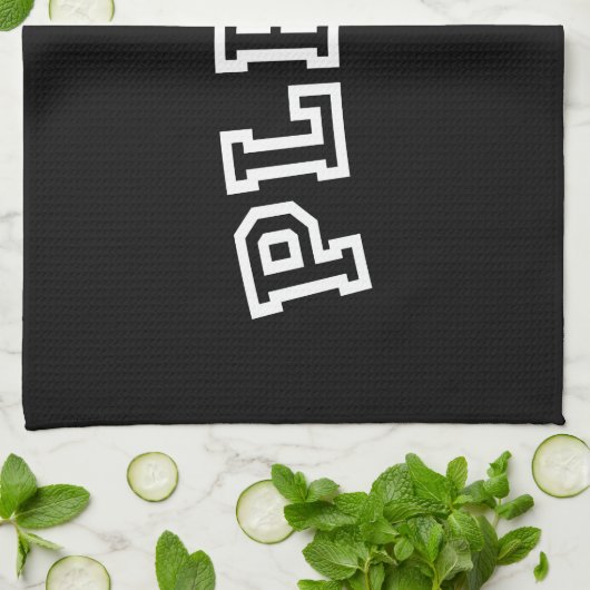 BITTE GESCHIRRTUCH (Gefaltet)