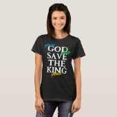 Bitte GOD RETTETE THE KING Charles unisex T-Shirt (Vorne ganz)