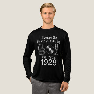 Bitte Haben Sie Geduld Mit Mir, Ich Bin Aus 1928 V Tri-Blend Shirt