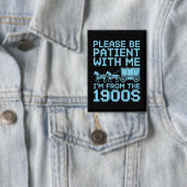 Bitte Haben Sie Geduld Mit Mir Ich Bin Aus Den 190 Button (Insitu)