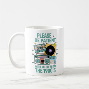 Bitte haben Sie Geduld mit mir, ich bin von den 19 Kaffeetasse