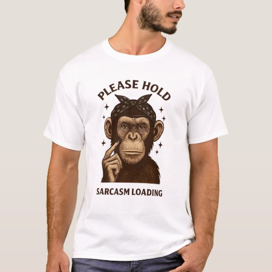 Bitte halten Sie sarcasm laden T - Shirt (Vorderseite)