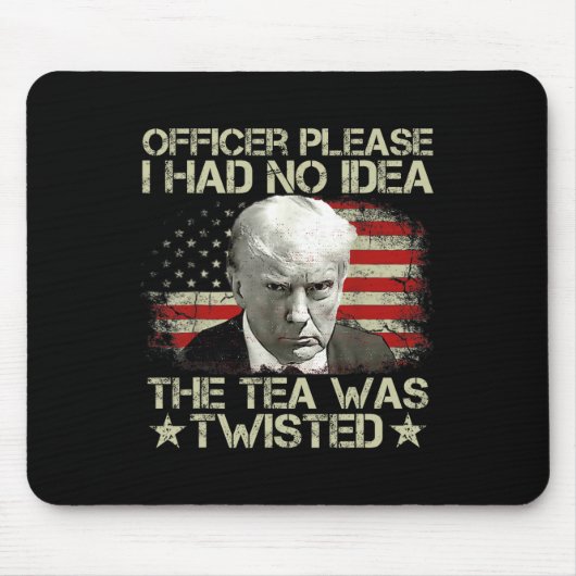 Bitte hatte ich keine Ahnung von dem Tee gefleckte Mousepad (Vorne)