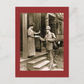 Bitte Herrn Postman Postkarte (Vorderseite)