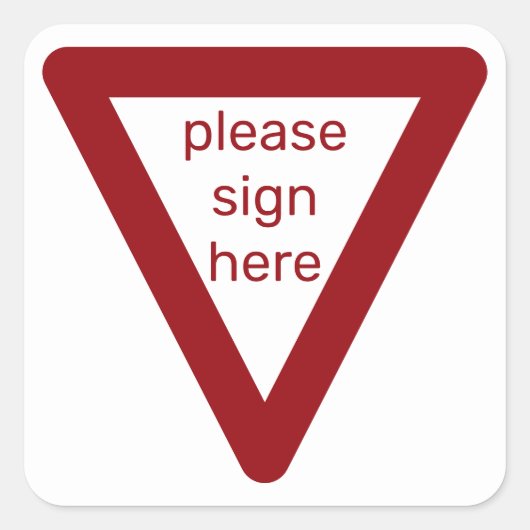 bitte hier Aufkleber unterschreiben (Vorderseite)