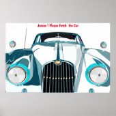 Bitte holen Sie sich das Autoplakat Poster (Vorne)