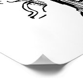 Bitte hör Poster zu (Ecke)